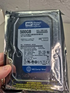 Western Digital 500gb WD5000AAKX-001CA0 Hard Drive NEW - Picture 1 of 3