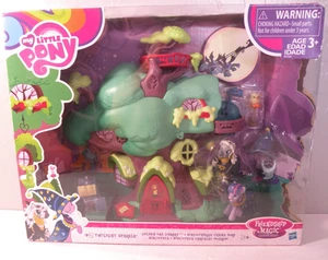 MLP TWILIGHT SPARKLE GOLDEN OAK LIBRARY NIGHTMARE NIGHT NRFB Minor Damage - Picture 1 of 12