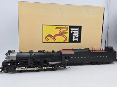 3rd Rail BRASS Pennsylvania 2-10-0 I-1 Steam Engine + Long Tender VIDEO SERVICED - Image 1 of 4