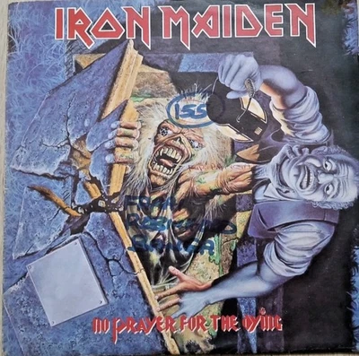 Rare Iron Maiden Zimbabwe Release Of No Prayer For The Dying. One Off Chance - Image 1 of 4