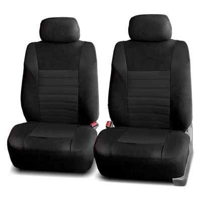 FH Group CIFB068102BLACK Premium 3D Air Mesh 1st Row Black Seat Covers Foto 1 de 4