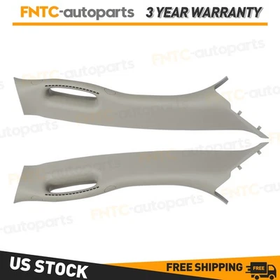 Pull Grab Handle A Pillar Windshield Post Trim Set For Dodge Ram 2002-2010 Pair Foto 1 de 4