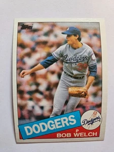 1985 TOPPS BOB WELCH #291 NM - Picture 1 of 1