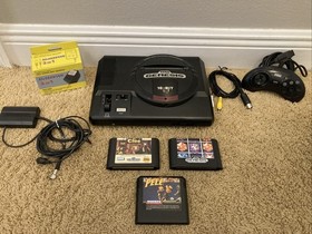 Sega Genesis Model 1 Console Bundle + Games + Controller + Cords- Tested!