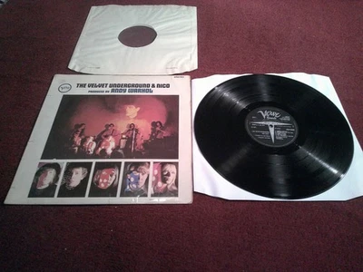 THE VELVET UNDERGROUND & NICO VERY RARE UK 1ST PRESS 1967 STEREO VINYL EX+ AUDIO - Image 1 of 4