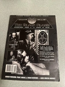Black Flame Magazine 2000 Anton LaVey Memorial Issue Church of Satan Archeron - Picture 1 of 14