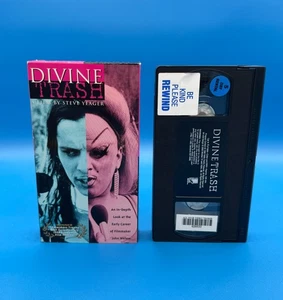 Divine Trash (1998) Fox Lorber VHS John Waters Documentary Divine Steve Yeager - Picture 1 of 2
