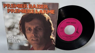 Jacky Reggan – Premier Baiser, Premiere Larme - 1973 France Vinyl 7" Single - Image 1 of 4