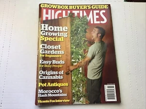 HIGH TIMES MAGAZINE FRONT COVER Closet Gardens For Beginners November 2013 - Picture 1 of 9