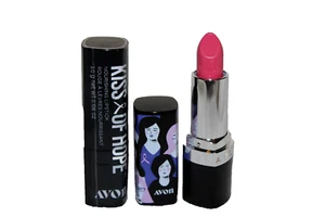 LOTE DE 6 LÁPICES LABIALES NUTRITIVOS AVON KISS OF HOPE ROSA FRAMBUESA nuevos y sellados - Imagen 1 de 5