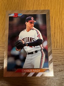 1992 Bowman #566 Charles Nagy FOIL Card - Bild 1 von 4