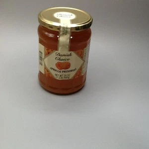 Lots of 4 Jars Danish Choice Apricot Preserves, 96oz Total Expiration 12/2026 - Picture 1 of 1