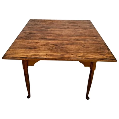 Vintage Leopold Stickley Original Cherry Valley Square Table  Colonial Style Cover