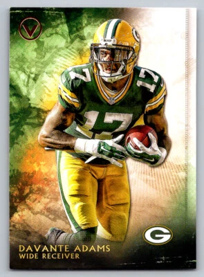 #139 Davante Adams Green Bay Packers 2015 Topps Valor - Image 1 of 2
