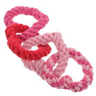  Pet Cotton Rope Toy Dog Toys for Large Dogs Chewing Animal Bibs