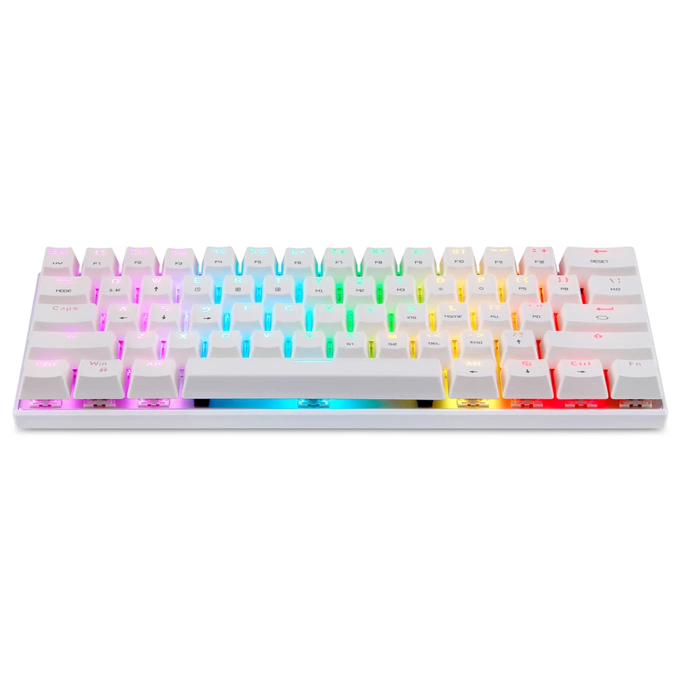 Gaming Mechanical Keyboard 61 Keys  Backlight Blue Switch I6R8 - Image 1 of 4