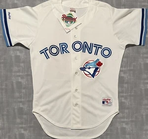 Authentic Vintage Rawlings MLB Toronto Blue Jays Baseball Jersey - Picture 1 of 6