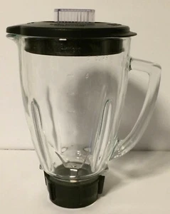Oster Blender 6 Cup Glass Jar Pitch Lid Blade Filler Bottom Cap Replacement Part - Picture 1 of 4