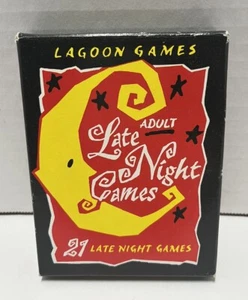 Vintage Kartenspiel: 21 Adult Late Night Games von Lagoon Games - selten - vollständig! - Bild 1 von 6