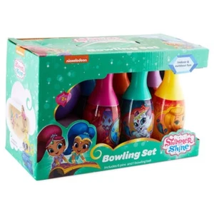 Shimmer & Shine Bowling Set Weihnachten Spielzeug Geschenk Spielset Kinder Indoor Outdoor Spaß - Bild 1 von 12