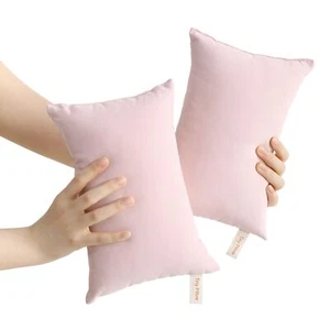 2 Pack Tiny Pillows 11"x7" Microfiber Mini Pillows for Toddler Travel Dogs Ca... - Picture 1 of 6