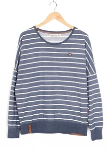 NAKETANO Pullover Sweatshirt Herren Größe L Rundhals gestreift VR2022 - Bild 1 von 7