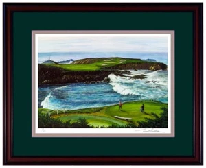Cypress Point # 16 Signed & Number Limited Edition Litho - Picture 1 of 3