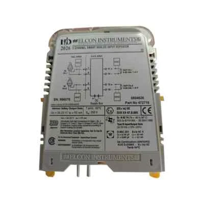 Pepperl+Fuchs 472718 Analog input safety barrier HiD2026 sensor - Image 1 of 4