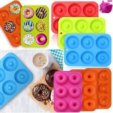 New listing
		6-Cavity Mini Donut Silicone Mold Doughnut Maker Mould Non-Stick Cupcake Muffins