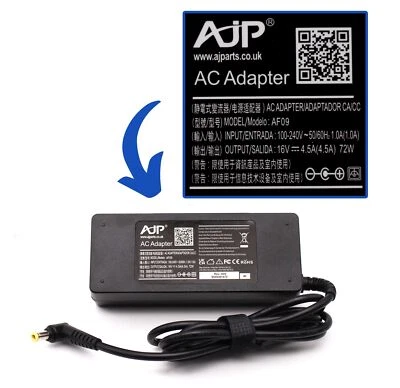 Nuevo Cargador Adaptador de Alimentación Genuino AJP Panasonic CF-AX2ADCTS CF-AX3 CF-B11 72W