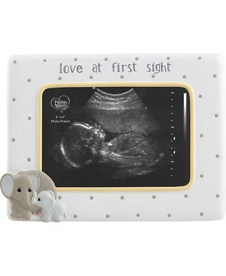 Marco de fotos Precious Moments 269951 - amor a primera vista - elefante 4 x 6 Foto 1 de 2