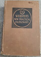 Webster's New Practical Dictionary 1961  Merriam Publisher Vintage Book