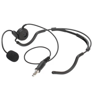 Tactical Headset Earpiece Microphone For Two Way Radio Walkie Talkie Finger PTT - Zdjęcie 1 z 6