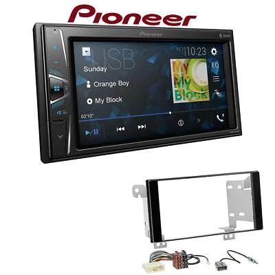 Pioneer Autoradio Bluetooth Camera-IN für Subaru XV ab 2012 Klavierlack schwarz - Bild 1 von 4