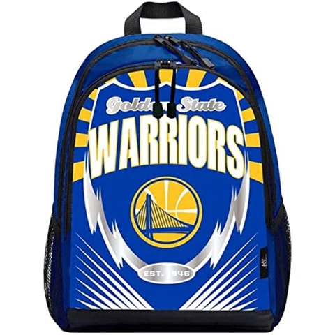 Officially Licensed NBA "Lightning" Backpack (Golden State Warriors) Cover