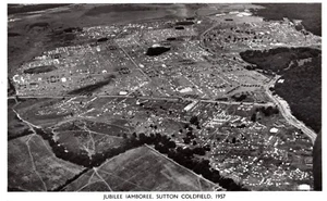 Vintage UK Postcard - Jubilee Jambotee, SUTTON COLDFIELD, 1957, real photo - Picture 1 of 2