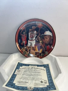 Michael Jordan 1991 NBA Championship Above All A Champion Collector Plate - Bild 1 von 6