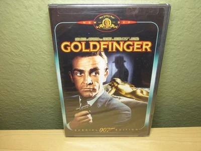 Goldfinger (DVD, 1999, Special Edition) Sean Connery James Bond 007 MGM New - Image 1 of 4