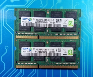 8GB (2x4GB) PC3-12800s DDR3-1600MHz 2Rx8 Non-ECC Samsung M471B5273DH0-CK0 - Picture 1 of 2