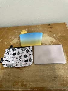 IPSY bag lot of 3 IPSY Cosmetic Makeup Bags Beauty Pouches EMPTY - Picture 1 of 6