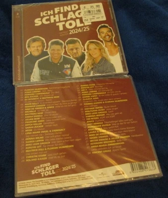 Ich find Schlager toll - Herbst/Winter 2024/25 (original verpackte Doppel-CD) - Bild 1 von 3