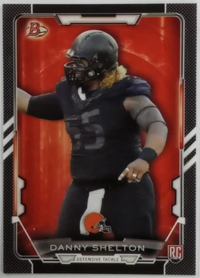 2015 Bowman Danny Shelton #12 Black RC - Image 1 of 3