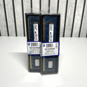 KINGSTON 16GB (2x8GB) Desktop DIMM Non-ECC Memory DDR3 Ram (KVR133D3N9/8G) - New - Picture 1 of 3
