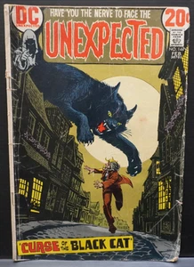 The Unexpected # 144 DC 1973 Curse Of Black Cat Nick Cardy portada cómics de terror - Imagen 1 de 2