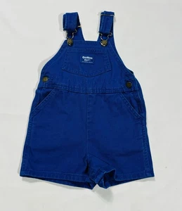 Vintage königsblau Oshkosh B'Gosh Shortalls Overall Größe 3T - Made in USA - Bild 1 von 9