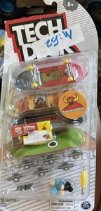 NEW Tech Deck 4-Pack Toy Machine Finger Skateboards ~NEW - Picture 1 of 2