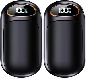 Calentadores de Manos Recargables - Pack de 2 Calentadores de Manos Eléctricos, Pantalla LED, 4 Niveles - Imagen 1 de 4