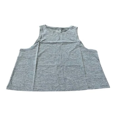 GapFit матовый Tech Джерси Майка, серый, женский размер XXL, новый - Изображение 1 из 4