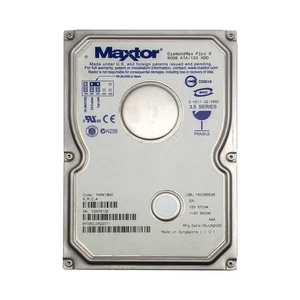 Maxtor 6Y080L0422011 80GB Ide 3,5 " HDD Hard Disk Pata Eide PC - Picture 1 of 3