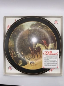 Vtg Pimpernel EquestrianFox Hunting, Place Mats 6 Acrylic Mats Horses - Picture 1 of 6